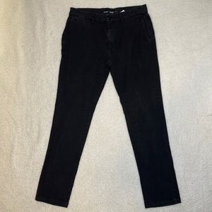 Old Navy Size 30X30 Ultimate Slim fit Black and Charcoal Grey Pattern Dress Pant